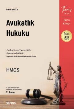 THEMIS – Avukatlık Hukuku Soru Kitabı – İsmail Ercan – Seçkin Yayıncılık kitap kapağı