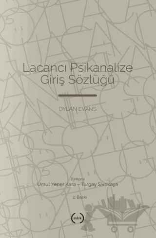Lacancı Psikanalize Giriş Sözlüğü – Dylan Evans – Islık Yayınları kitap kapağı