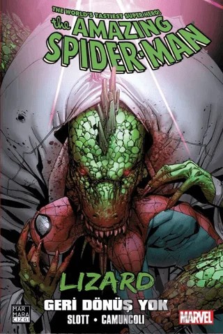 Amazing Spider-Man Cilt 30 - Lizard Geri Dönmek Yok – Dan Slott – Marmara Çizgi kitap kapağı