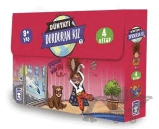 Dünyayı Durduran Kız 2 Seti (4 Kitap Takım) – Selcen Yüksel Arvas – Timaş Çocuk kitap kapağı