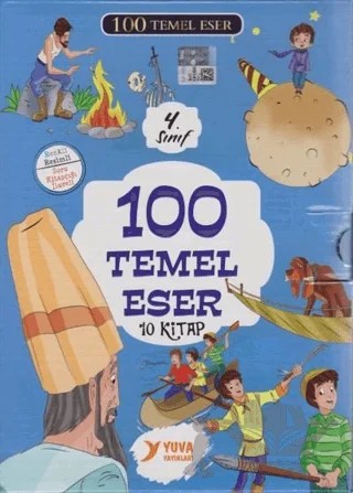100 Temel Eser 4. Sınıf (10 Kitap Takım) – Kolektif – Yuva Yayınları kitap kapağı