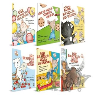 Eğer Serisi Seti - 6 Kitap Takım – Laura Numeroff – Bilgi Yayınevi kitap kapağı