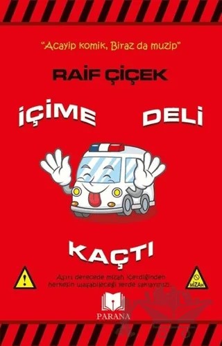 İçime Deli Kaçtı – Raif Çiçek – Parana Yayınları kitap kapağı