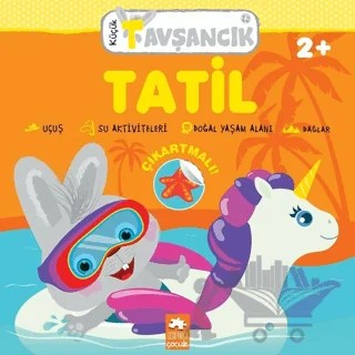 Tatil - Küçük Tavşancık – Rasa Dmuchovskiene – Eksik Parça Yayınları kitap kapağı