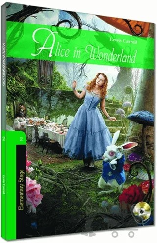 İngilizce Hikaye Alice in Wonderland - Sesli Dinlemeli – Lewis Carroll – Kapadokya Yayınları kitap kapağı