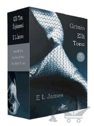 Elli Ton Üçlemesi Seti – E. L. James – Pegasus Yayınları kitap kapağı