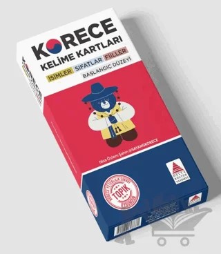 Korece Kelime Kartları (İsimler, Sıfatlar, Fiiller) – Nisa Özlem Şahin – Delta Kültür Yayınevi kitap kapağı