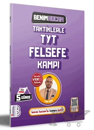 Taktiklerle TYT Felsefe Kampı – Can Köni – Benim Hocam Yayınları kitap kapağı