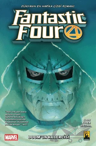 Fantastic Four Cilt 3 - Doom’un Habercisi – Dan Slott – Arka Bahçe Yayıncılık kitap kapağı