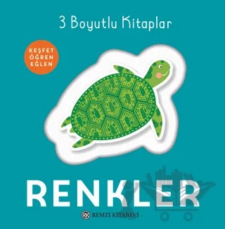 Renkler - 3 Boyutlu Kitaplar – Kolektif – Remzi Kitabevi kitap kapağı