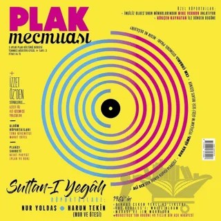 Plak Mecmuası Sayı: 3 Temmuz Ağustos Eylül 2018 – Plak Mecmuası Dergisi kitap kapağı