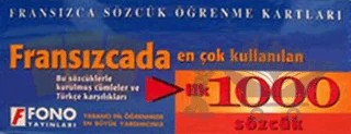 Fransızcada İlk 1000 Sözcük Kartları – Kolektif – Fono Yayınları kitap kapağı