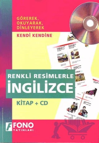 Resimlerle İngilizce (Renkli-CD’li) – Şima Geray – Fono Yayınları kitap kapağı