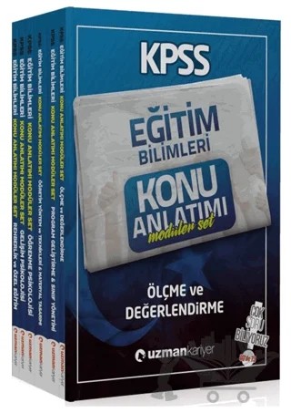 2020 KPSS Eğitim Bilimleri Konu Anlatımlı Modüler Set – Kolektif – Uzman Kariyer Yayınları kitap kapağı