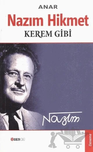 Nazım Hikmet - Kerem Gibi – Anar – Bengü Yayınları kitap kapağı