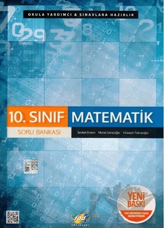 10. Sınıf Matematik Soru Bankası – Kolektif – Fdd Yayınları kitap kapağı