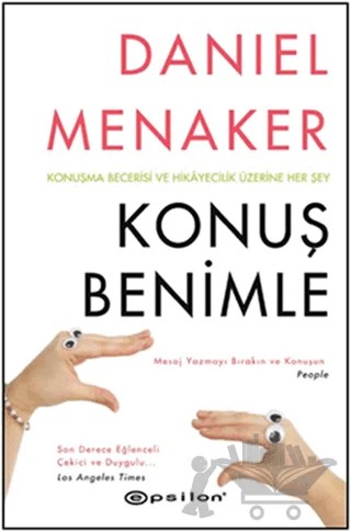 Konuş Benimle – Daniel Menaker – Epsilon Yayınevi kitap kapağı