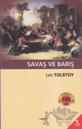 Savaş ve Barış – Lev Nikolayeviç Tolstoy – Akçağ Yayınları kitap kapağı