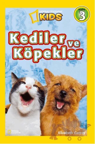 Kediler ve Köpekler – Elizabeth Carney – Beta Kids kitap kapağı