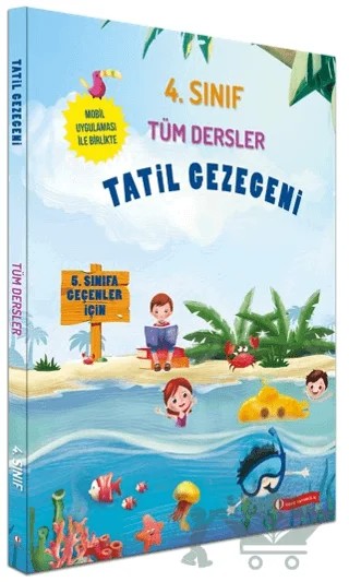 Tatil Gezegeni - 4. Sınıf Tüm Dersler – Kolektif – ODTÜ Geliştirme Vakfı Yayıncılık kitap kapağı