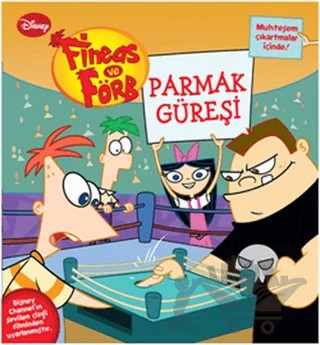 Fineas and Ferb - Parmak Güreşi – Kolektif – Doğan Egmont Yayıncılık kitap kapağı