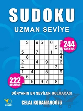 Sudoku Uzman Seviye 1 – Celal Kodamanoğlu – Olimpos Yayınları kitap kapağı