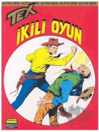 Aylık Altın Seri Tex Sayı: 6 İkili Oyun – Oğlak Yayıncılık kitap kapağı