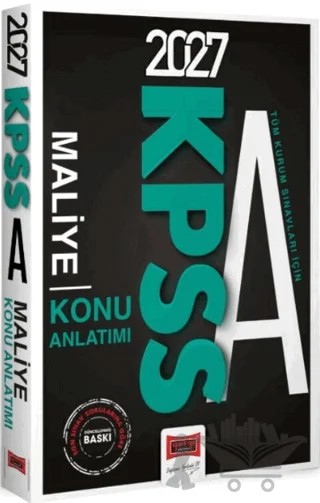 2027 KPSS A Grubu Tüm Kurum Sınavları için Maliye Konu Anlatımı – Kolektif – Yargı Yayınevi kitap kapağı