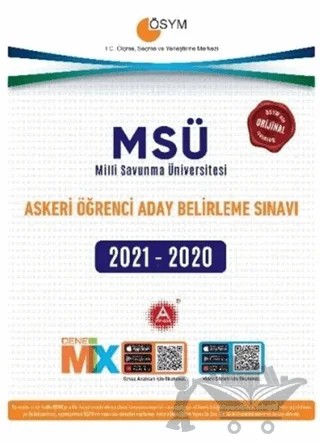2021 2020 MSÜ Tıpkı Basım Deneme Sınavı – Kolektif – A Yayınları kitap kapağı