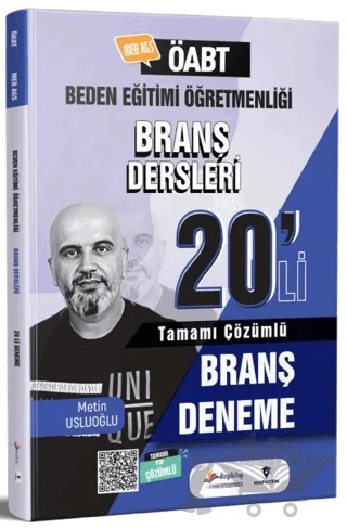2027 MEB-AGS ÖABT Altın Gol BESYO Beden Eğitimi Öğretmenliği Branş Dersleri PDF Çözümlü 20 Deneme – Metin Usluoğlu – Dizgi Kitap kitap kapağı