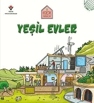Yeşil Evler - Küçük Mimarlar – Saranne Taylor – TÜBİTAK Yayınları kitap kapağı