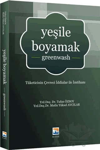Yeşile Boyamak – Mutlu Yüksel Avcılar, Tufan Özsoy – Nisan Kitabevi kitap kapağı