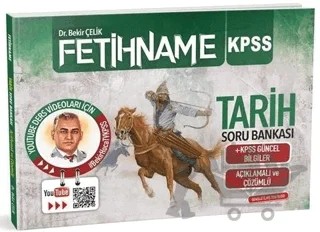 KPSS FETİHNAME Tarih Çözümlü Soru Bankası – Bekir Çelik – Bekir Çelik kitap kapağı