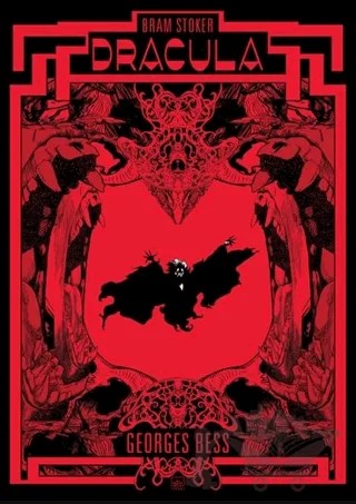 Dracula – Bram Stoker, Georges Bess – İthaki Yayınları kitap kapağı