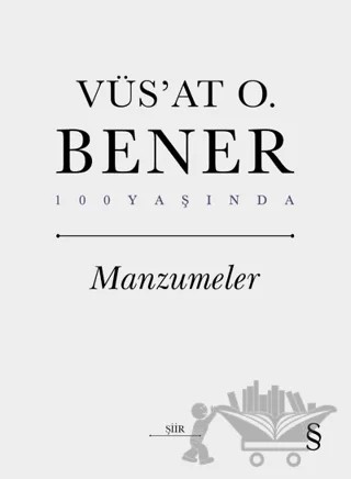Manzumeler – Vüs'at O. Bener – Everest Yayınları kitap kapağı