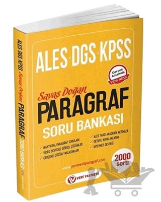 ALES DGS KPSS Paragraf Soru Bankası – Savaş Doğan – Veri Yayınevi kitap kapağı