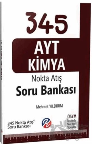 AYT 345 Kimya Nokta Atış Soru Bankası – Kolektif – Kurul Yayıncılık kitap kapağı