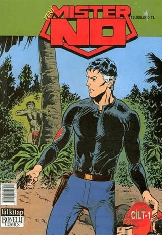 Mister No Cilt - 1 – Lal Kitap kitap kapağı