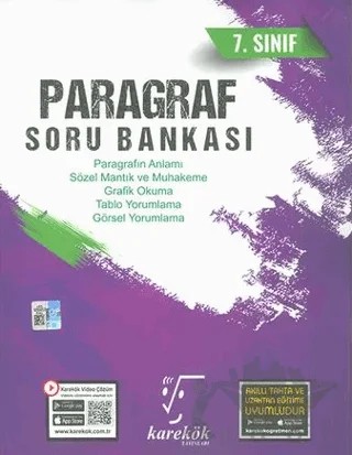 7. Sınıf Paragraf Soru Bankası – Kolektif – Karekök Yayıncılık kitap kapağı