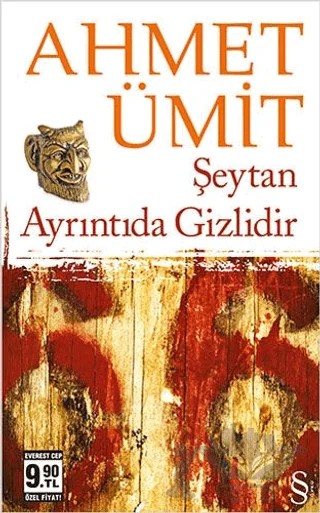 Şeytan Ayrıntıda Gizlidir – Ahmet Ümit – Everest Yayınları kitap kapağı