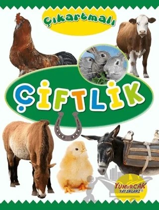 Çıkartmalı Çiftlik – Kolektif – Yumurcak Yayınları kitap kapağı