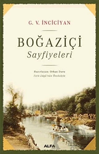 Boğaziçi Sayfiyeleri – Gugas V. İnciciyan – Alfa Yayınları kitap kapağı