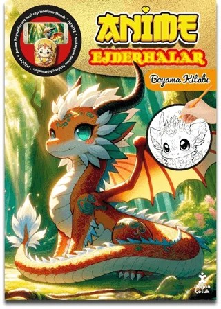 Anime Ejderhalar Boyama Kitabı – Kolektif – Doğan Çocuk kitap kapağı