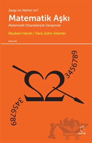 Matematik Aşkı – Reuben Hersh, Vera John-Steiner – Doruk Yayınları kitap kapağı