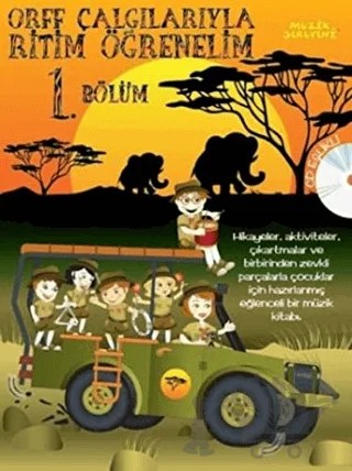 Orff Çalgılarıyla Ritim Öğrenelim 1. Bölüm – Kolektif – Porte Müzik Eğitim Merkezi kitap kapağı