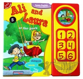 Ali and Laura 5 - At The Park (Sesli Kitap) – Kolektif – Smarteach kitap kapağı
