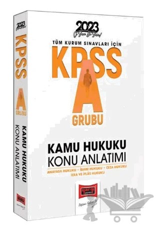 Yargı Yayınları 2023 KPSS A Grubu Kamu Hukuku Konu Anlatımı – Kolektif – Yargı Yayınevi kitap kapağı
