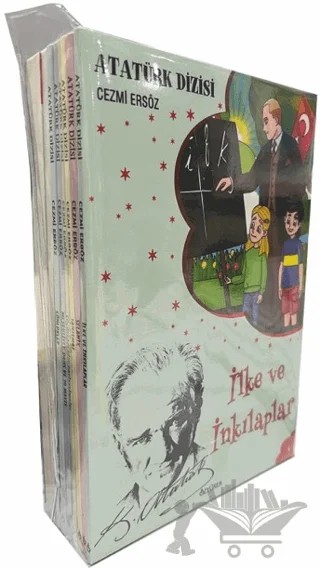 Atatürk Dizisi (10 Kitap Kutulu) – Cezmi Ersöz – Özyürek Yayınları kitap kapağı