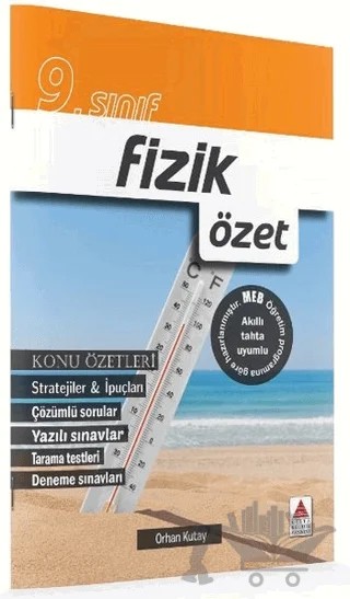 9. Sınıf Fizik Özet – Orhan Kutay – Delta Kültür Yayınevi kitap kapağı
