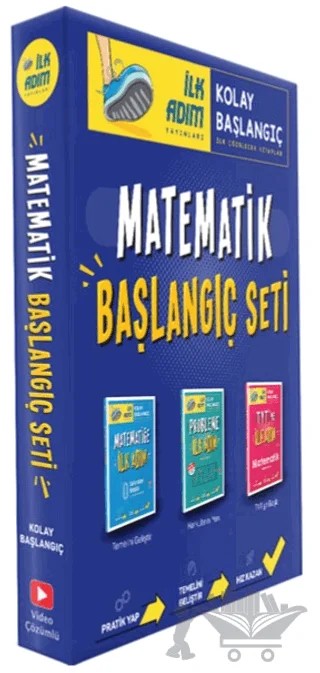 İlk Adım Matematik Başlangıç Seti – Kolektif – İlk Adım Yayınları kitap kapağı